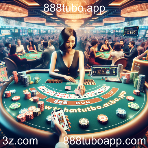 A Emoção do Cassino Ao Vivo no 888tubo.app